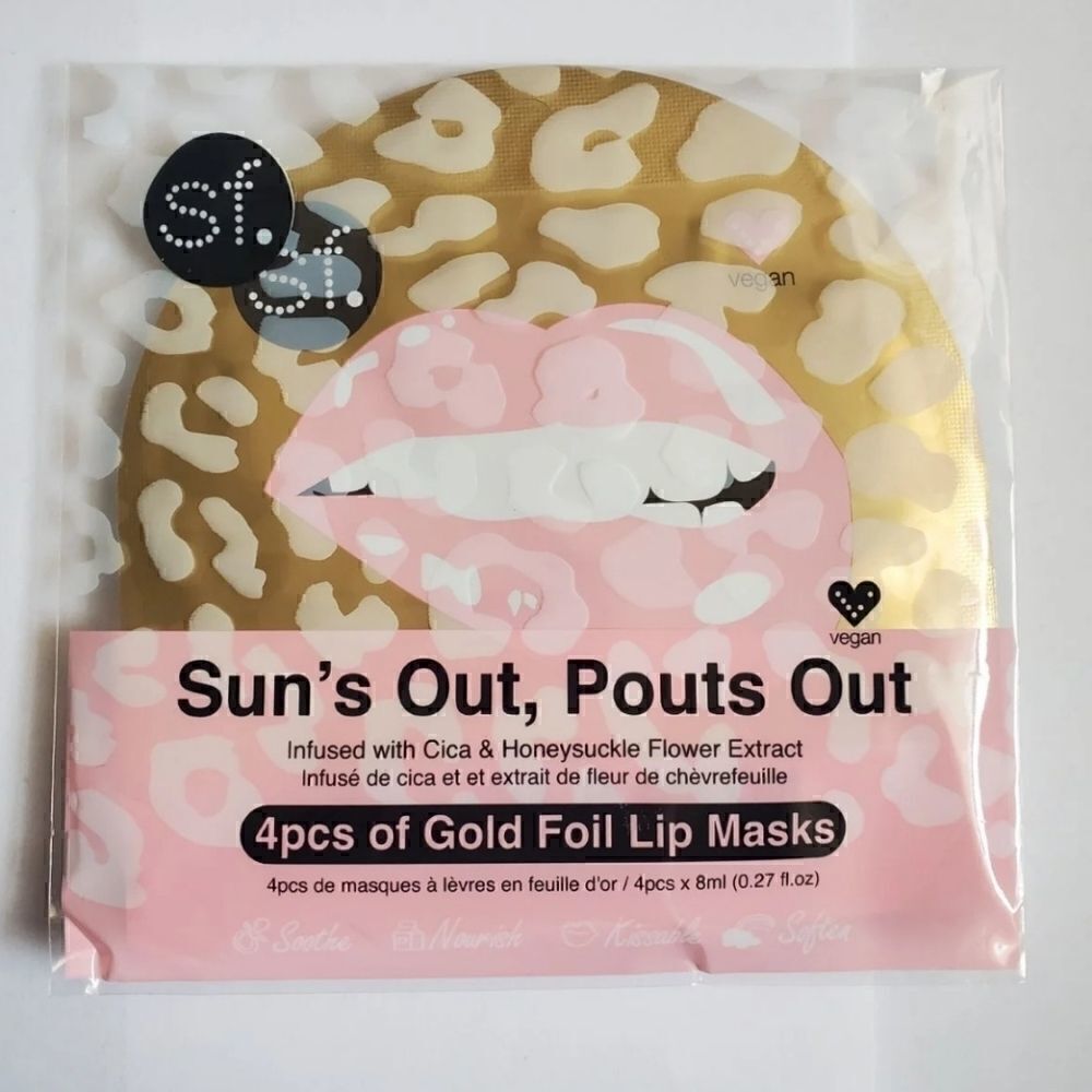 SF Glow Gold Foil Lip Masks